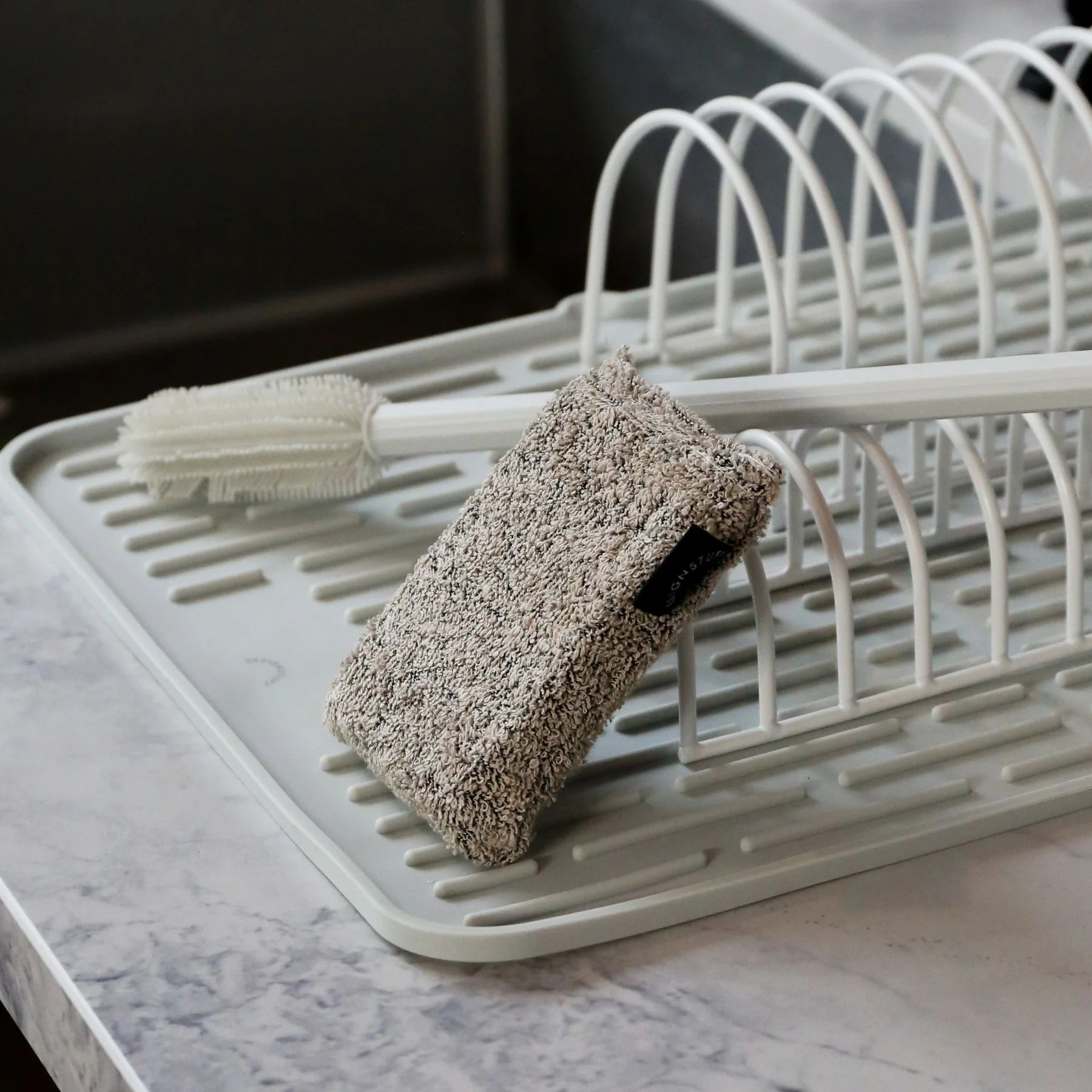 Hemp Marle Sponge | Black (Set of 2) by DESIGNSTUFF (hemp-marle-sponge-black-set-of-2)