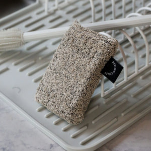 Hemp Marle Sponge | Black (Set of 2) by DESIGNSTUFF (hemp-marle-sponge-black-set-of-2)