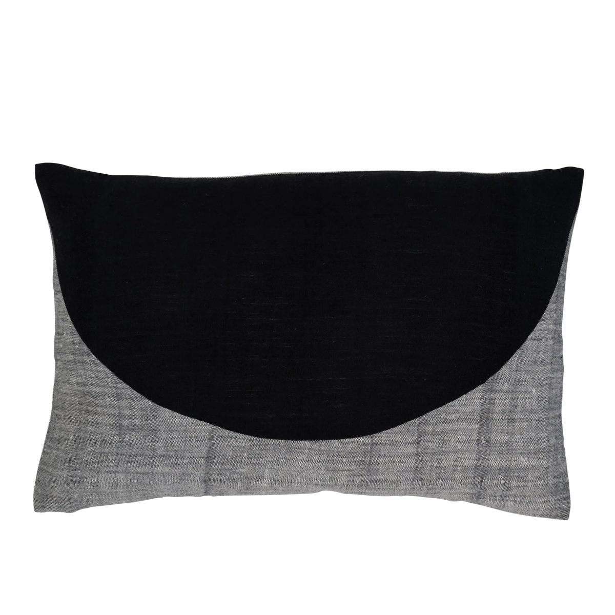 Damari Cushion | Grey/ Black by URBAN NATURE CULTURE (copy-of-kiruto-a-cushion-spray-green)
