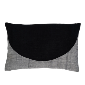 Damari Cushion | Grey/ Black