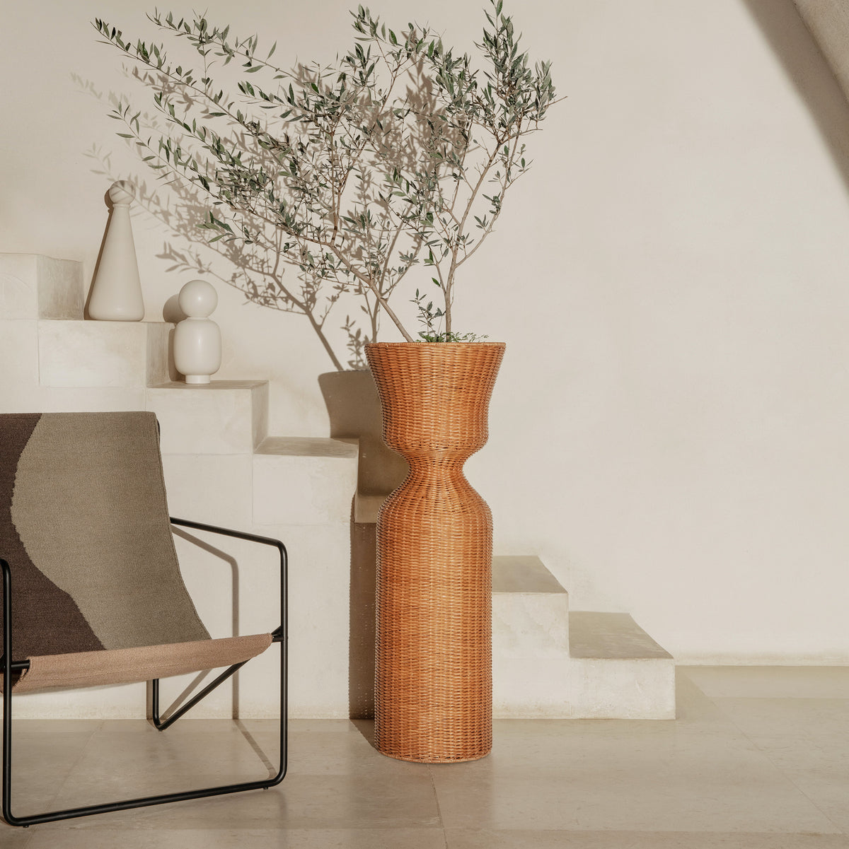 Desert Lounge Chair | Cashmere/Dune by FERM LIVING (desert-lounge-chair-cashmere-dune)