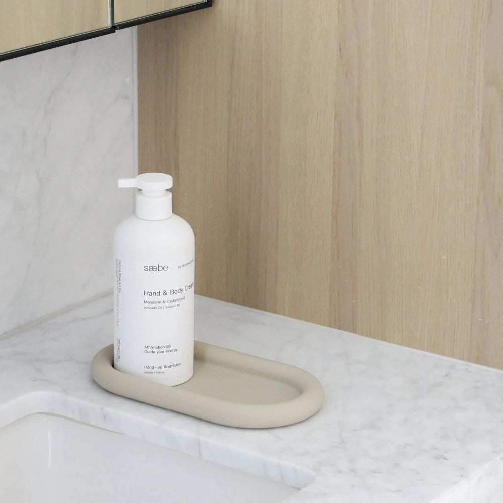 Bubble Silicone Tray | 22cm | Sand by DESIGNSTUFF (bubble-silicone-tray-22cm-sand)