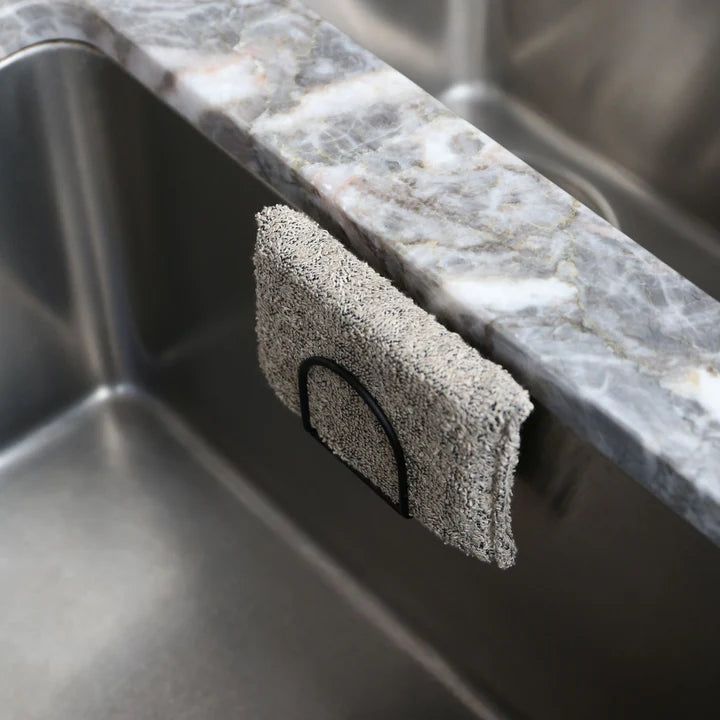 Hemp Marle Sponge | Black (Set of 2) by DESIGNSTUFF (hemp-marle-sponge-black-set-of-2)