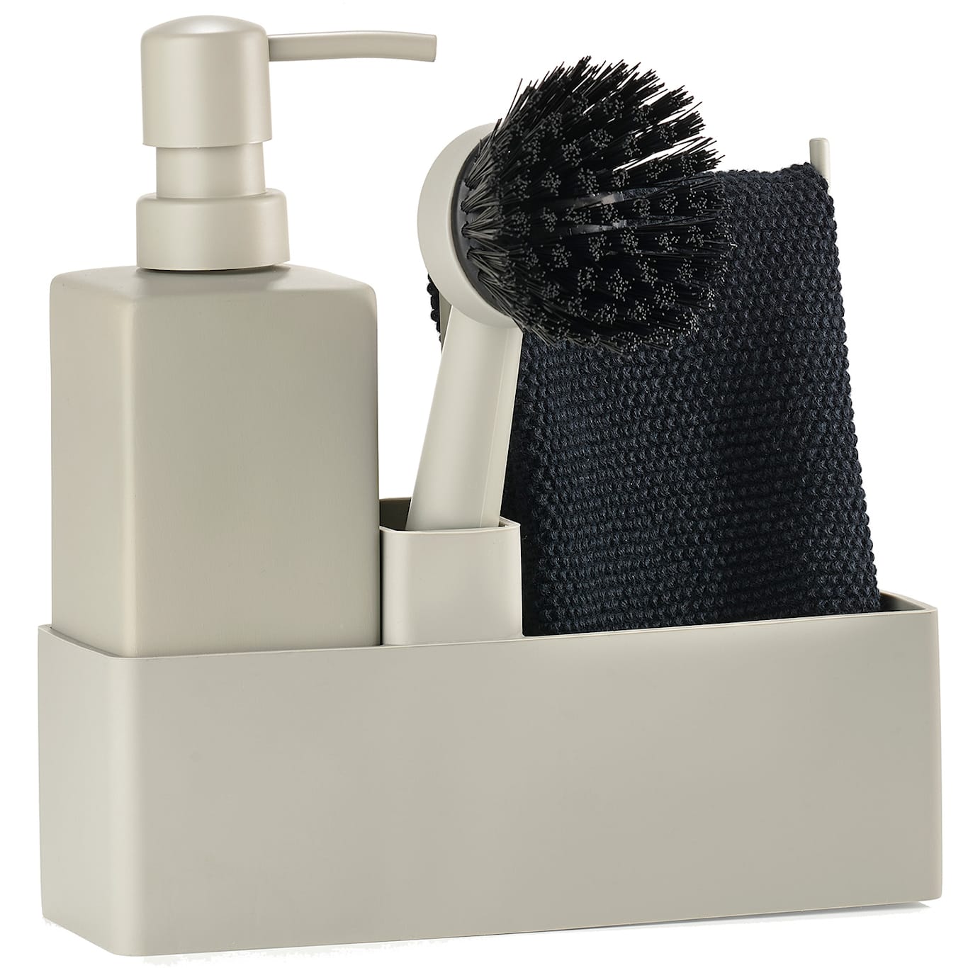 Dish Wash Set | Mud by Zone Denmark (zone-dishwashing-set-mud)