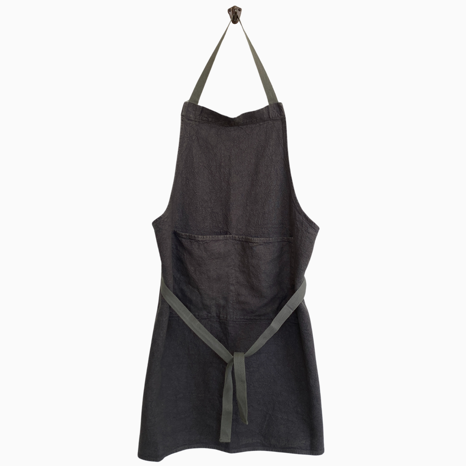 DOUDOU Apron w/pockets | Oxyde by CHARVET EDITIONS (charvet-editions-apron-doudou-oxyde)