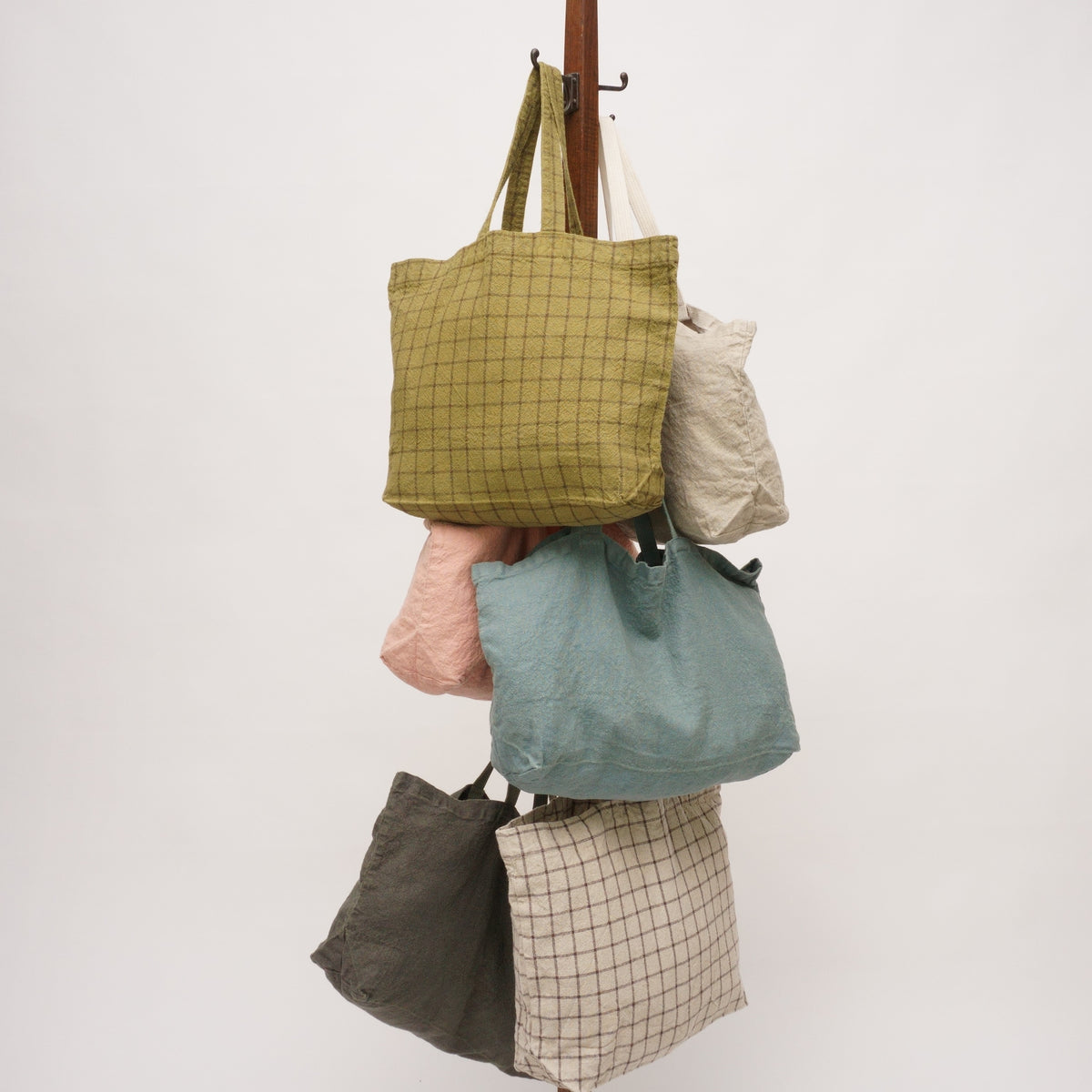 DOUDOU Tote | Vert De Gris by CHARVET EDITIONS (charvet-editions-bag-doudou-vert-de-gris)