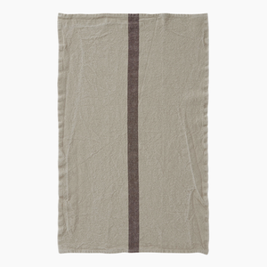 DOUDOU Tea Towel | Linen/Marron