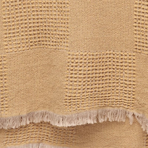 Duello Waffle Throw | Mustard