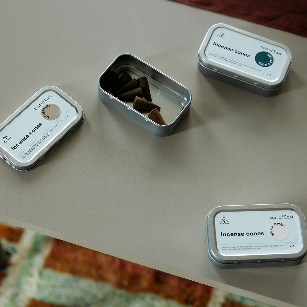 Incense Cones | Smoke & Musk by EARL OF EAST (incense-cones-jardin-de-la-lune-copy)