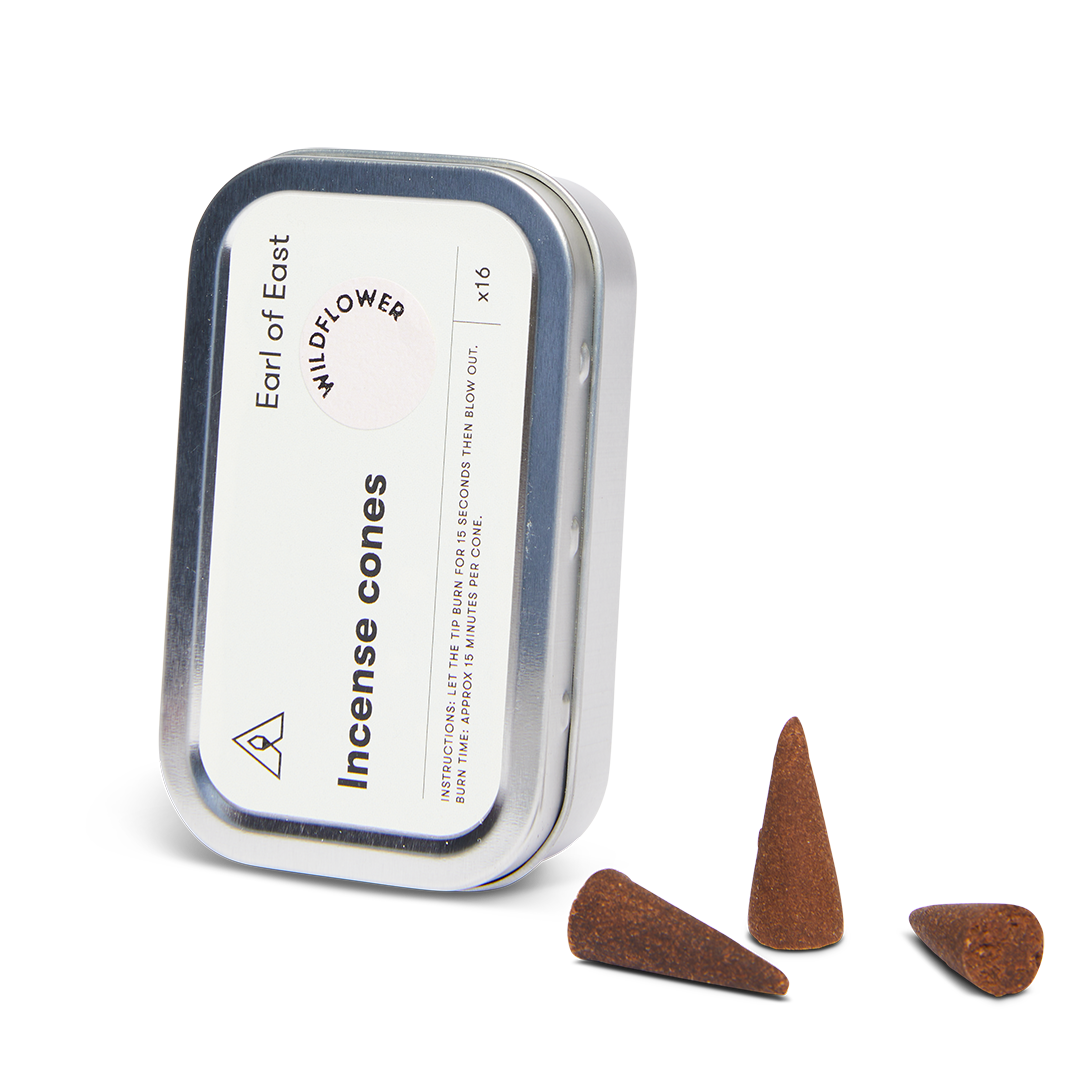 Incense Cones | Wildflower by EARL OF EAST (incense-cones-sandalwood-copy)