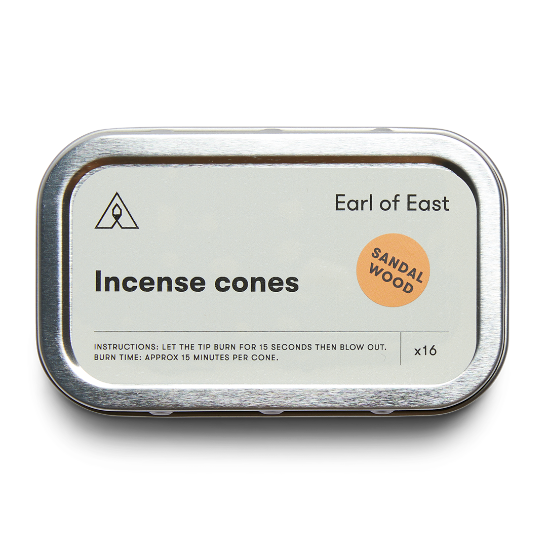 Incense Cones | Sandalwood by EARL OF EAST (incense-cones-sandalwood)