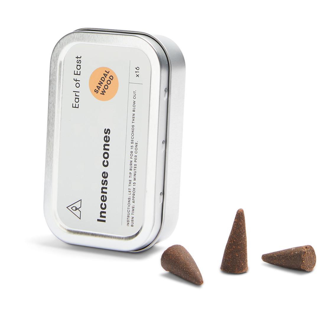 Incense Cones | Sandalwood by EARL OF EAST (incense-cones-sandalwood)