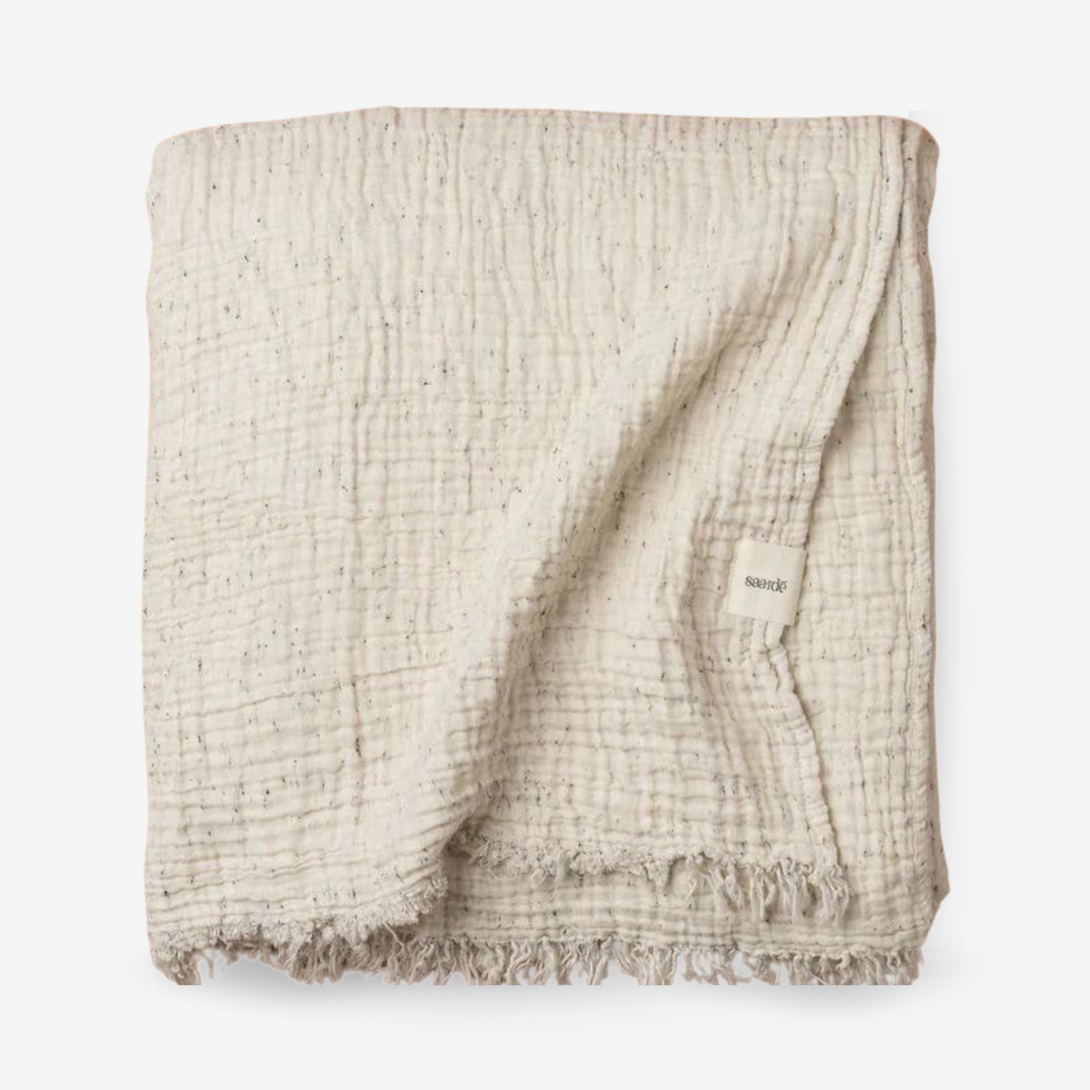 Saardè Enes Bedcover | Cream/Black Speckle