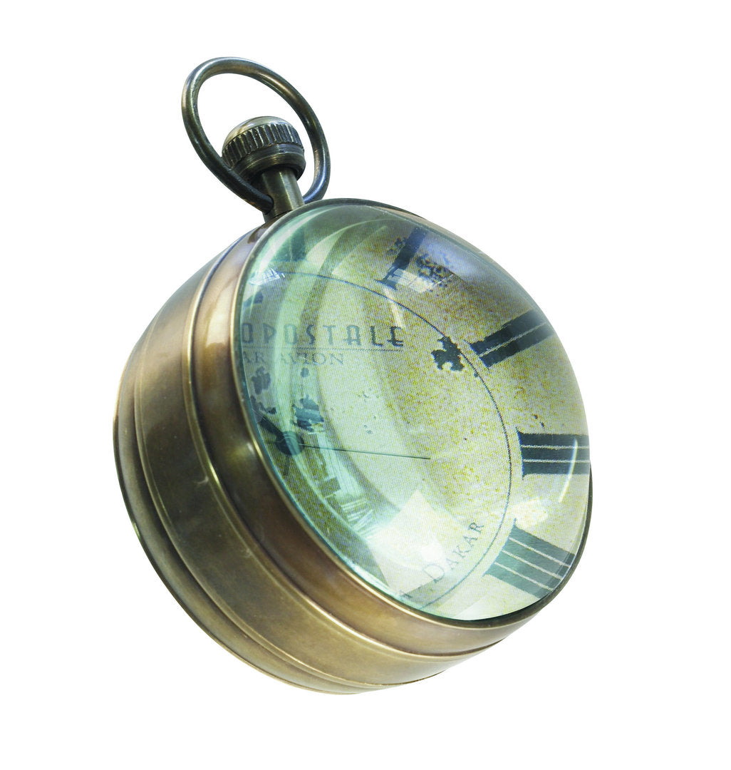 Eye Of Time Clock - Library by AUTHENTIC MODELS (stand-for-eye-of-time-nickel-14)