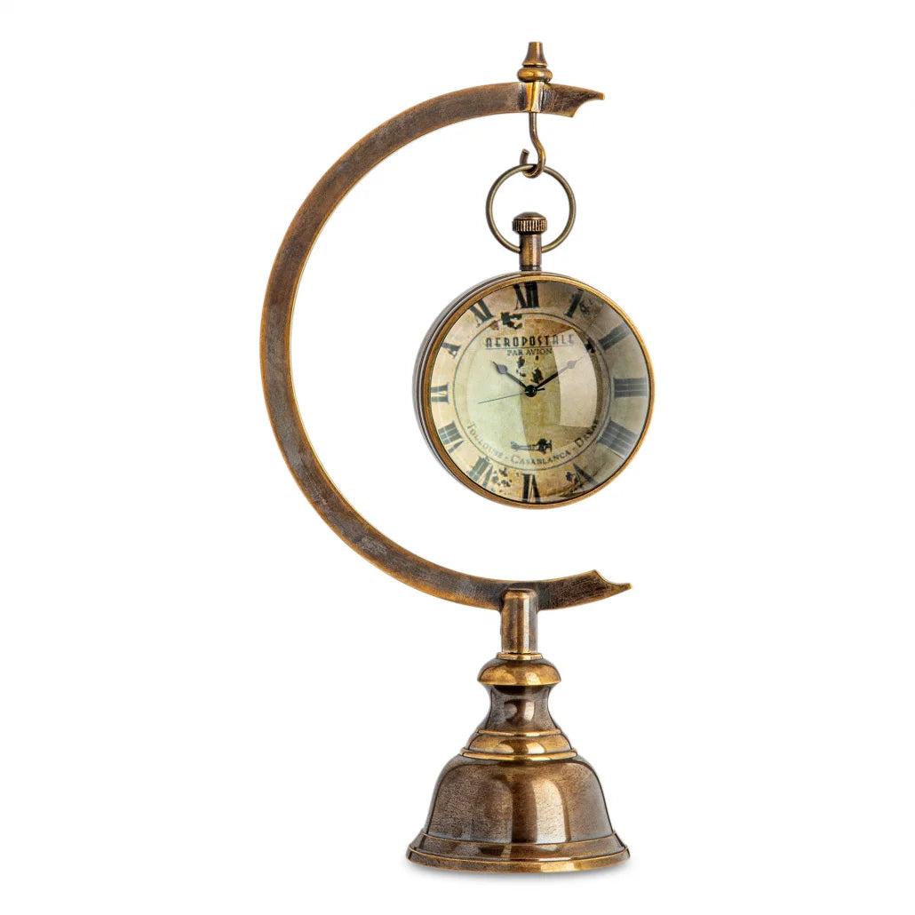 Eye Of Time Clock - Library by AUTHENTIC MODELS (stand-for-eye-of-time-nickel-14)