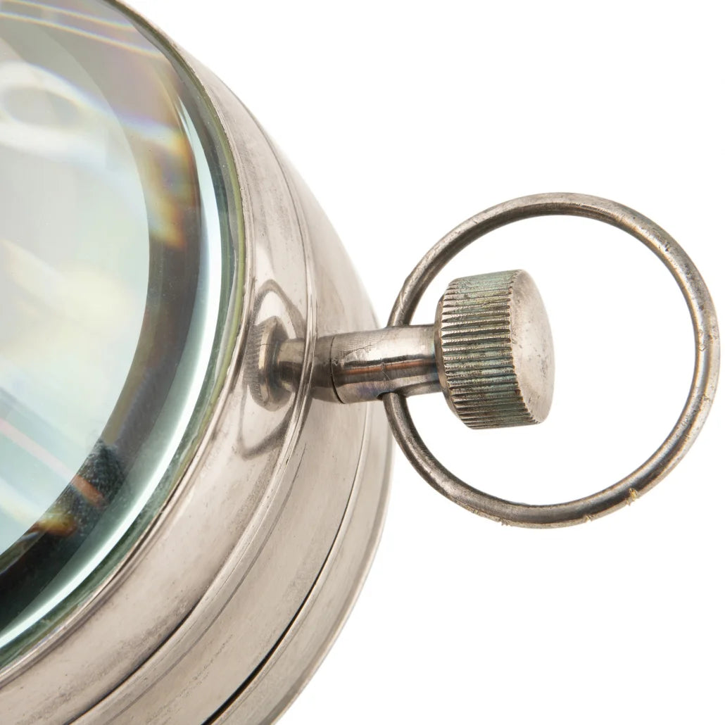 The Eye of Time Clock M by AUTHENTIC MODELS (the-eye-of-time-clock-silver)