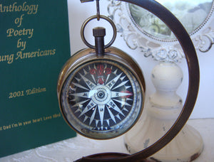 Porthole Eye of Time Clock - Bronze
