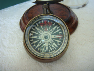 Porthole Eye of Time Clock - Bronze