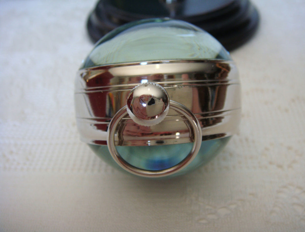 Eye Of Time Clock - Nickel by AUTHENTIC MODELS (stand-for-eye-of-time-nickel-13)