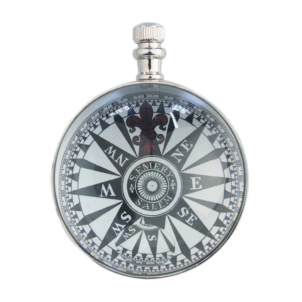 Eye Of Time Clock - Nickel by AUTHENTIC MODELS (stand-for-eye-of-time-nickel-13)