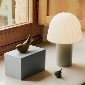 Frill Portable Lamp | Cashmere/White by FERM LIVING (frill-portable-lamp-cashmere-white)