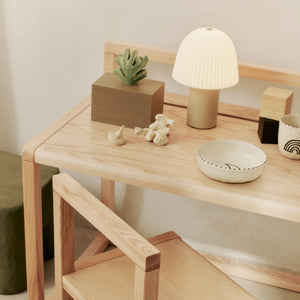Frill Portable Lamp | Cashmere/White by FERM LIVING (frill-portable-lamp-cashmere-white)