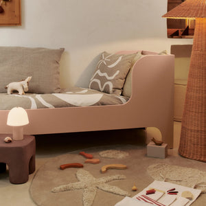 Frill Portable Lamp | Rose/White by FERM LIVING (frill-portable-lamp-rose-white)