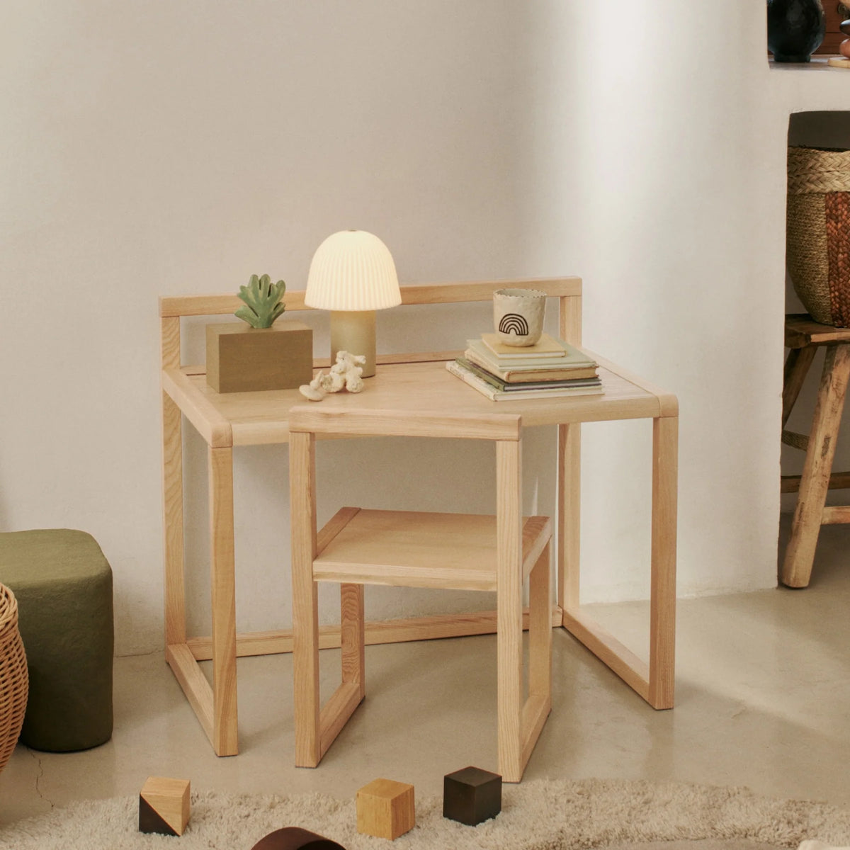 Frill Portable Lamp | Cashmere/White by FERM LIVING (frill-portable-lamp-cashmere-white)