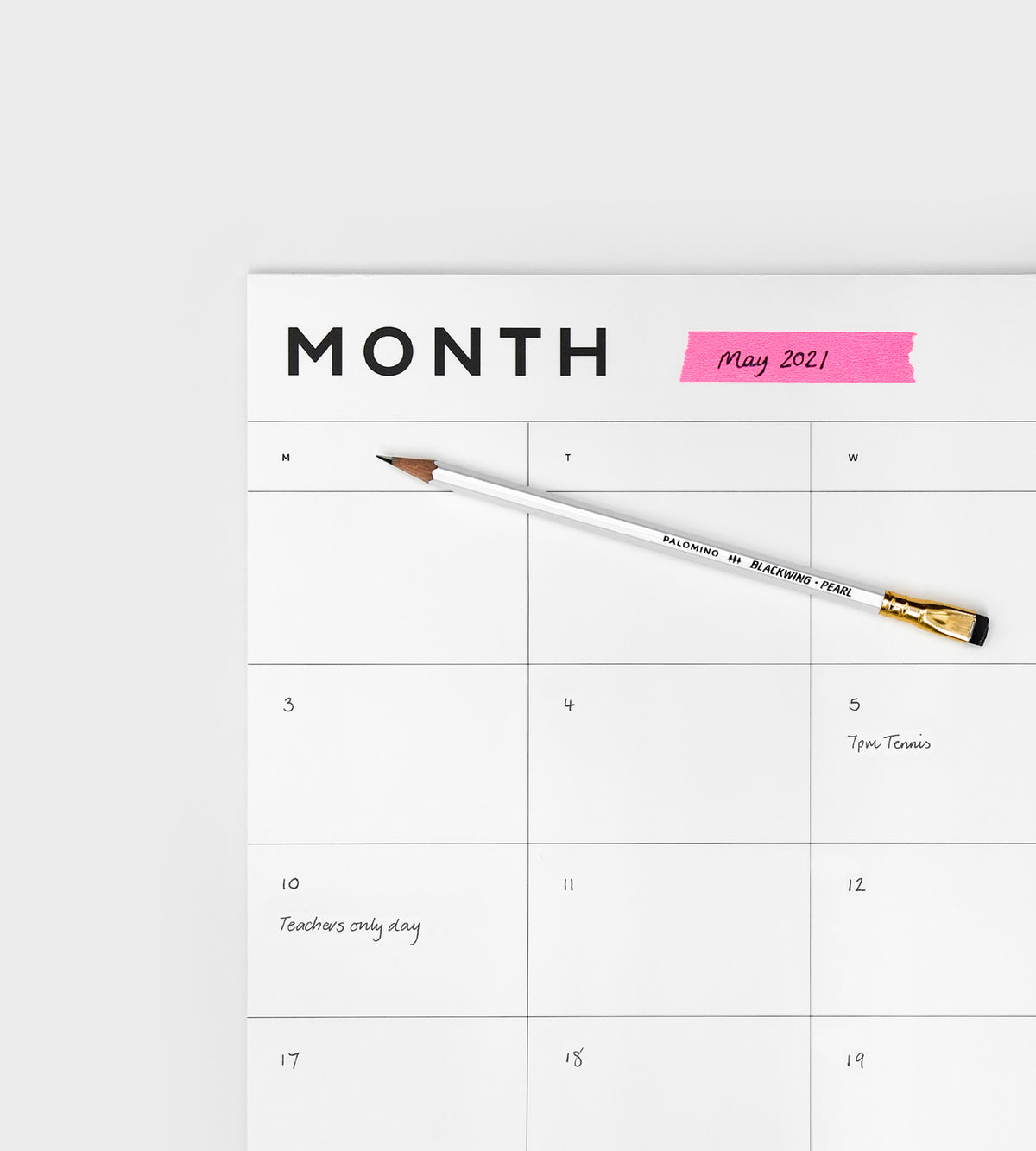 A2 Month Planner by FATHER RABBIT (a2-month-planner)