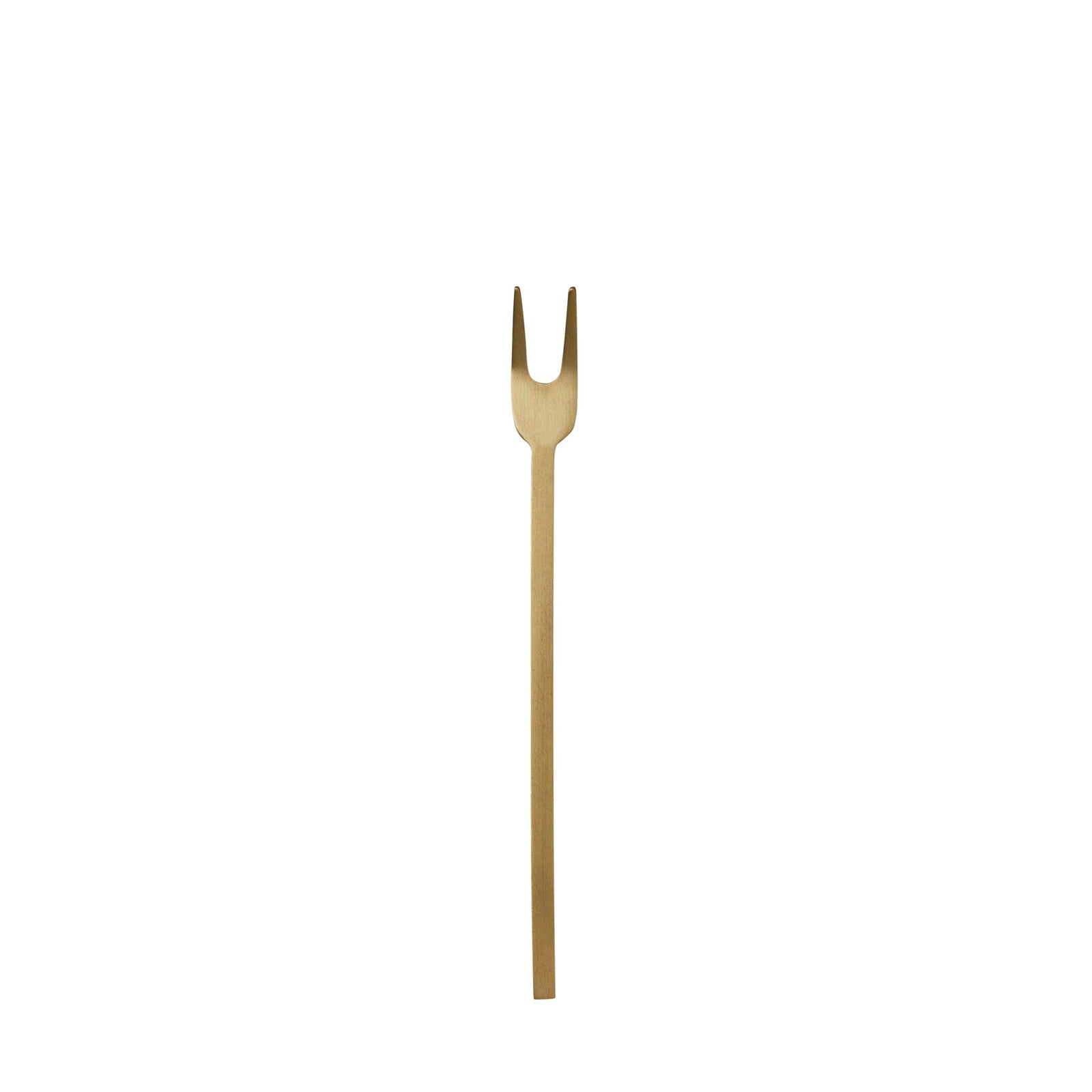 Fein Relish Fork | Brass by FERM LIVING (fein-relish-fork-brass)