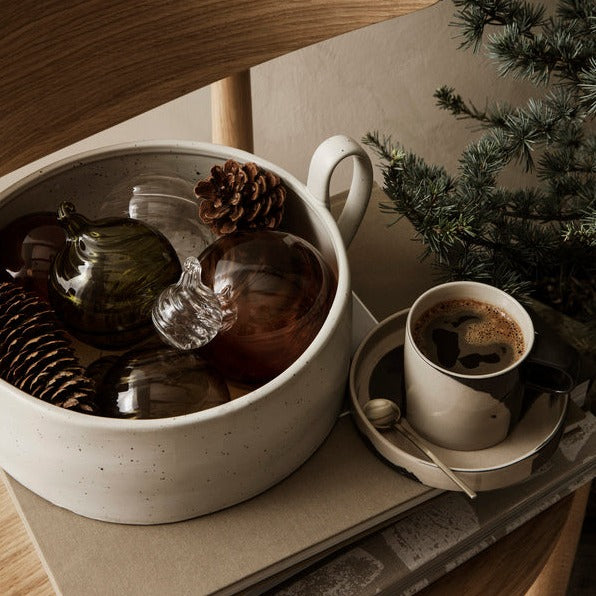 Flow Centrepiece | Off White Speckle by FERM LIVING (flow-centrepiece-off-white-speckle)