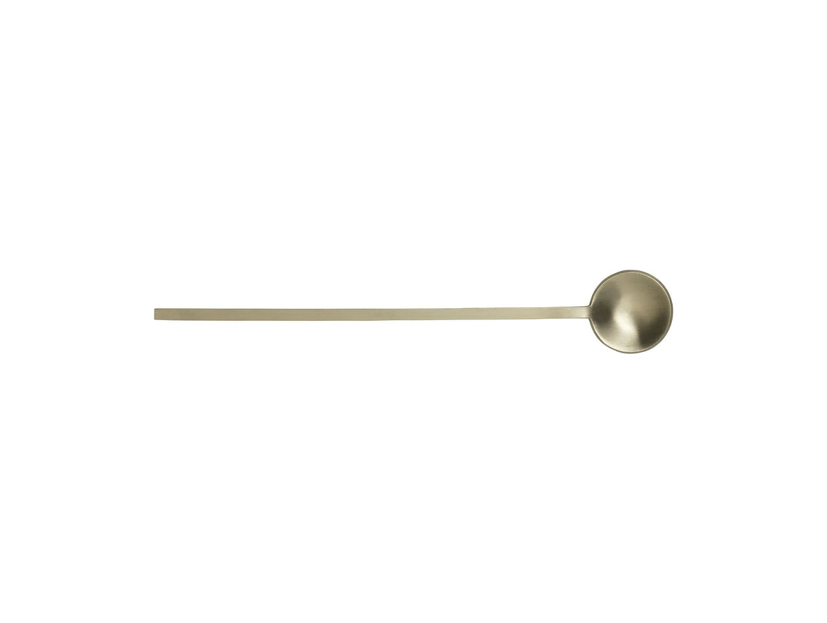 Fein Long Spoon | Brass by FERM LIVING (fein-small-spoon-brass-copy)