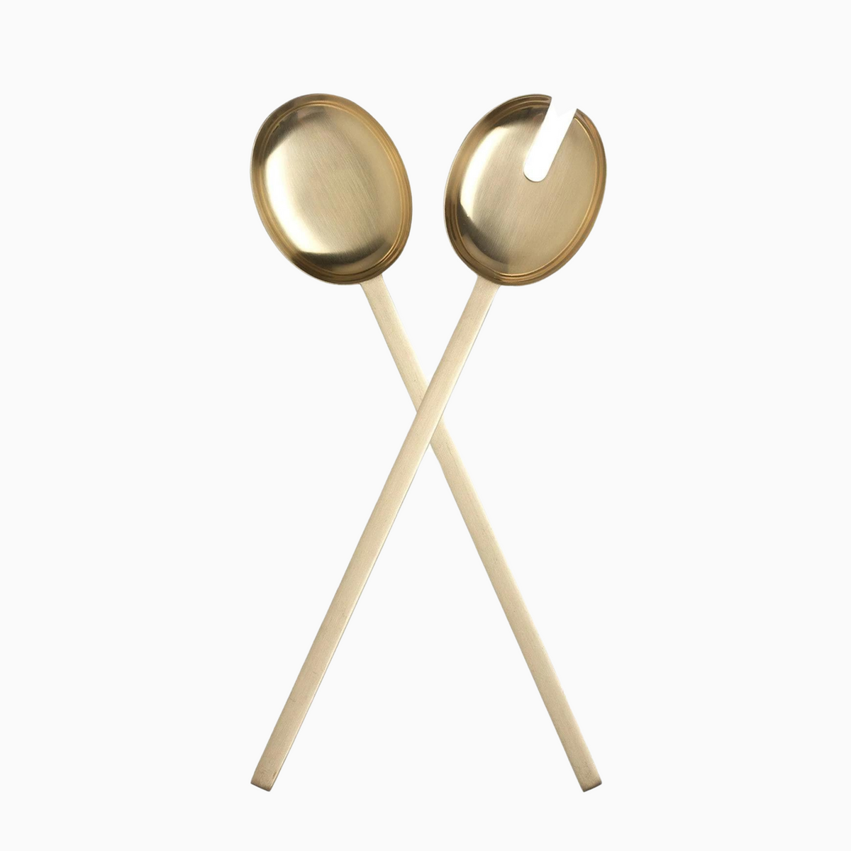 Ferm Living Fein Salad Servers | Brass