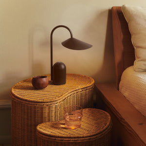 Arum Portable Lamp | Dark Chocolate