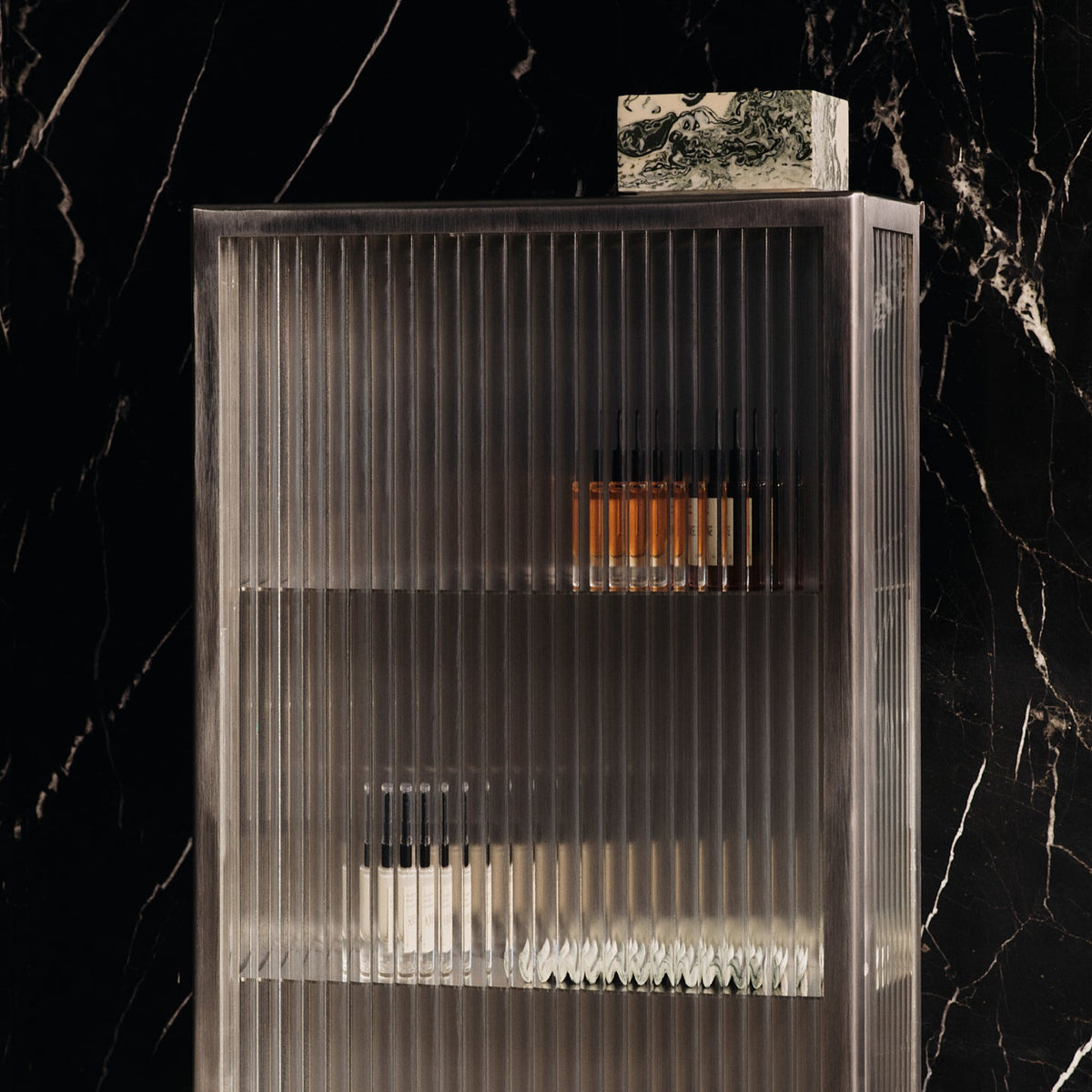 Mist Box | 7.5 x 10 | Emerald Off-white by FERM LIVING (mist-box-7-5-x-10-emerald-off-white)