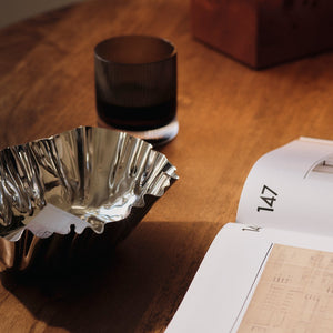 Ferm Living Ripple Tumbler Glasses | Set of 2 | Smoked Grey