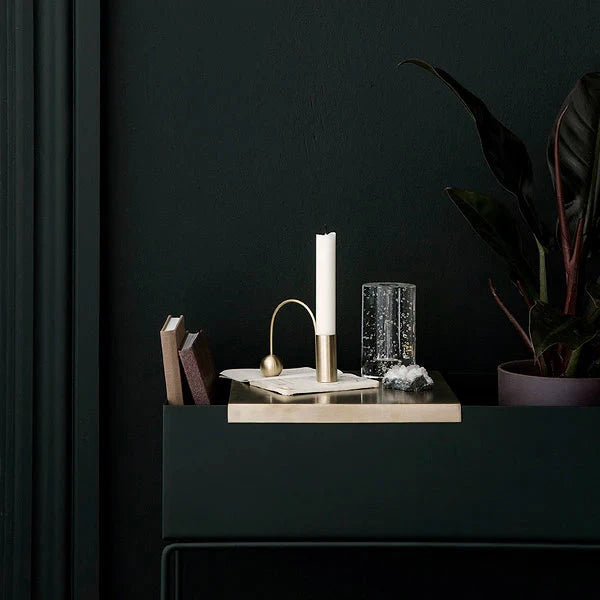 Tray for Plant Box | Brass by FERM LIVING (tray-for-plant-box-brass)