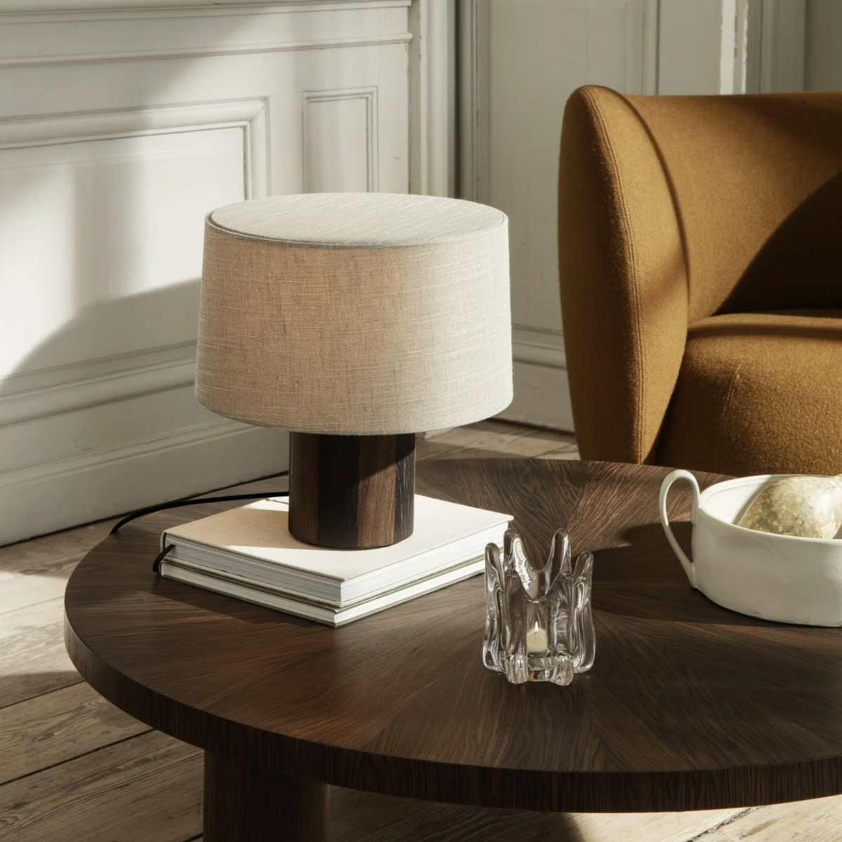 Flow Centrepiece | Off White Speckle by FERM LIVING (flow-centrepiece-off-white-speckle)