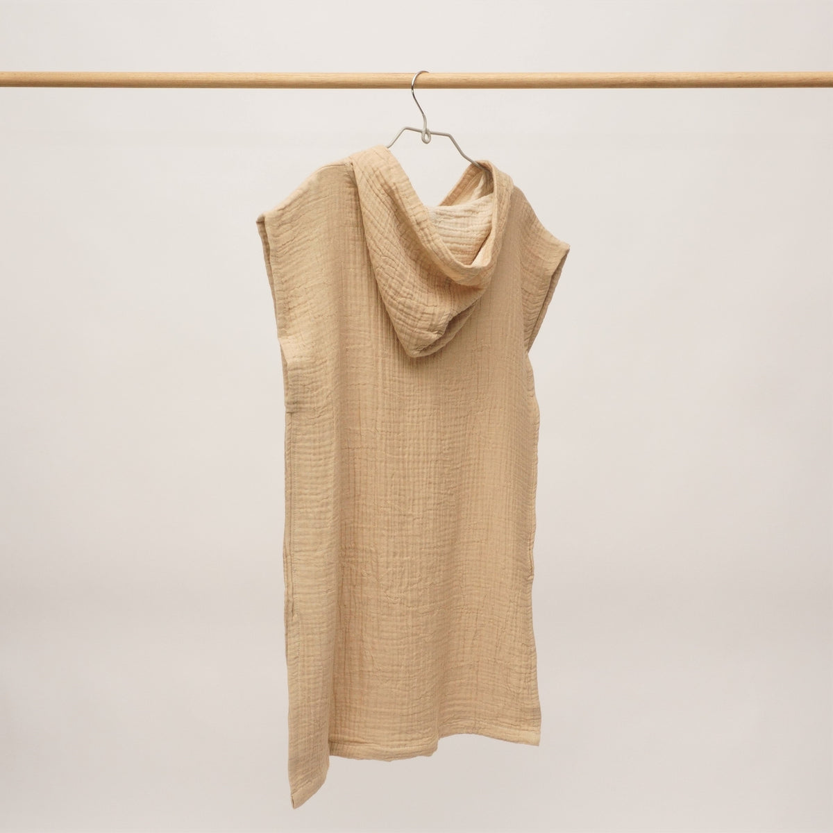 Flow Kids Poncho S/M | Mustard by ANZA TEXTILE COMPANY (anza-flow-kids-poncho-mustard-m-l)