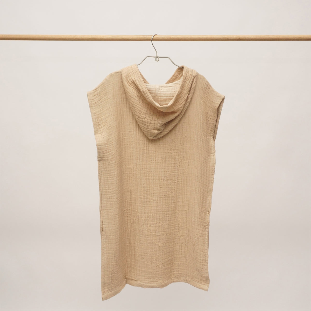 Flow Kids Poncho S/M | Mustard by ANZA TEXTILE COMPANY (anza-flow-kids-poncho-mustard-m-l)