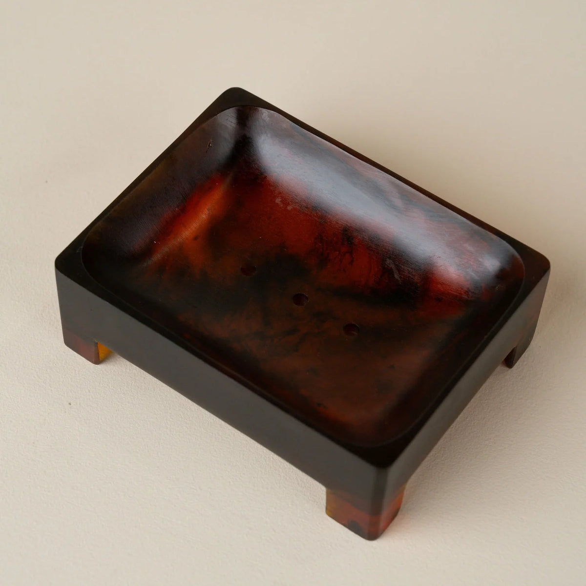 Flow Resin Structured Soap Dish | Earth by SAARDÉ (flow-resin-structured-soap-dish-earth)