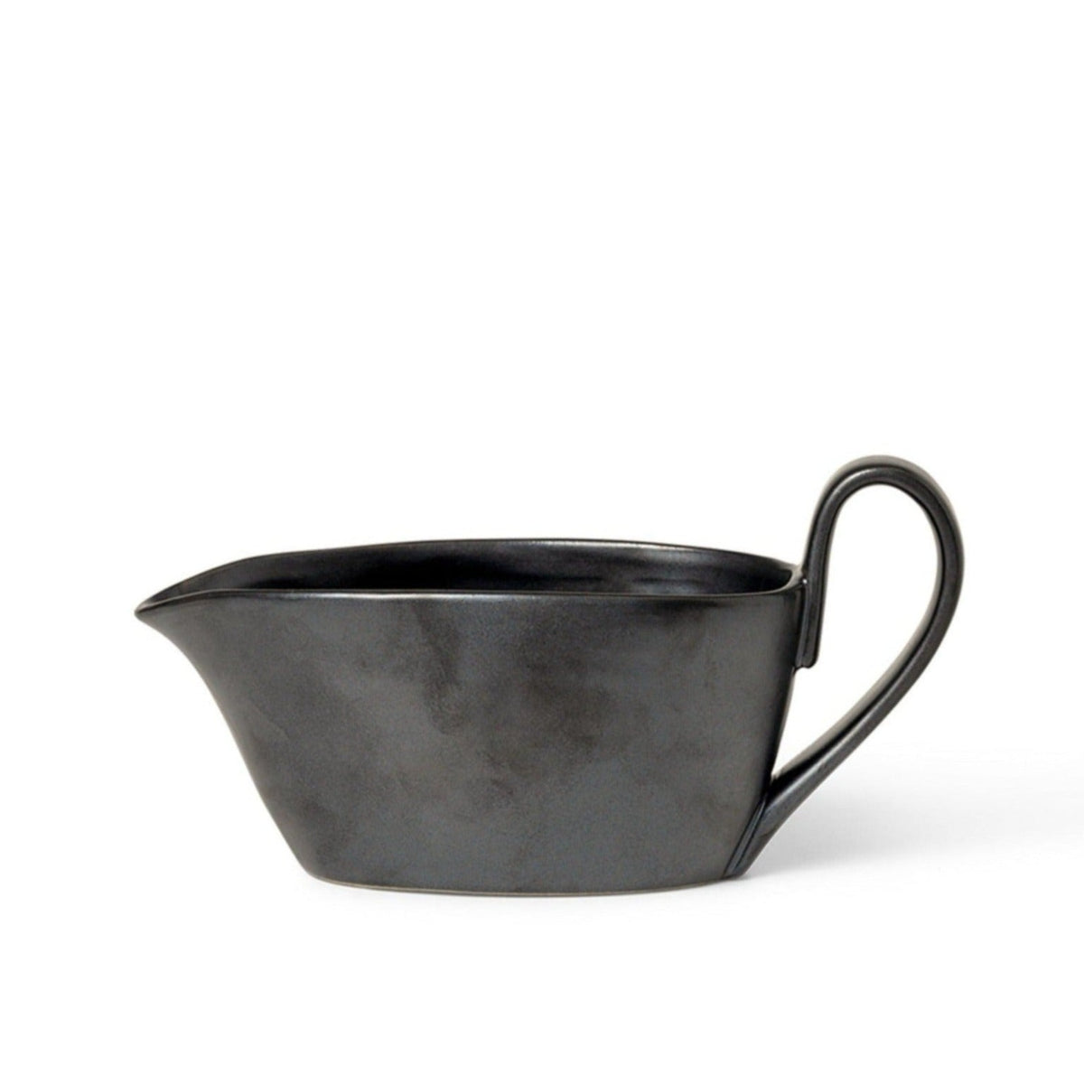 Flow Sauce Boat | Black by FERM LIVING (flow-sauce-boat-black)