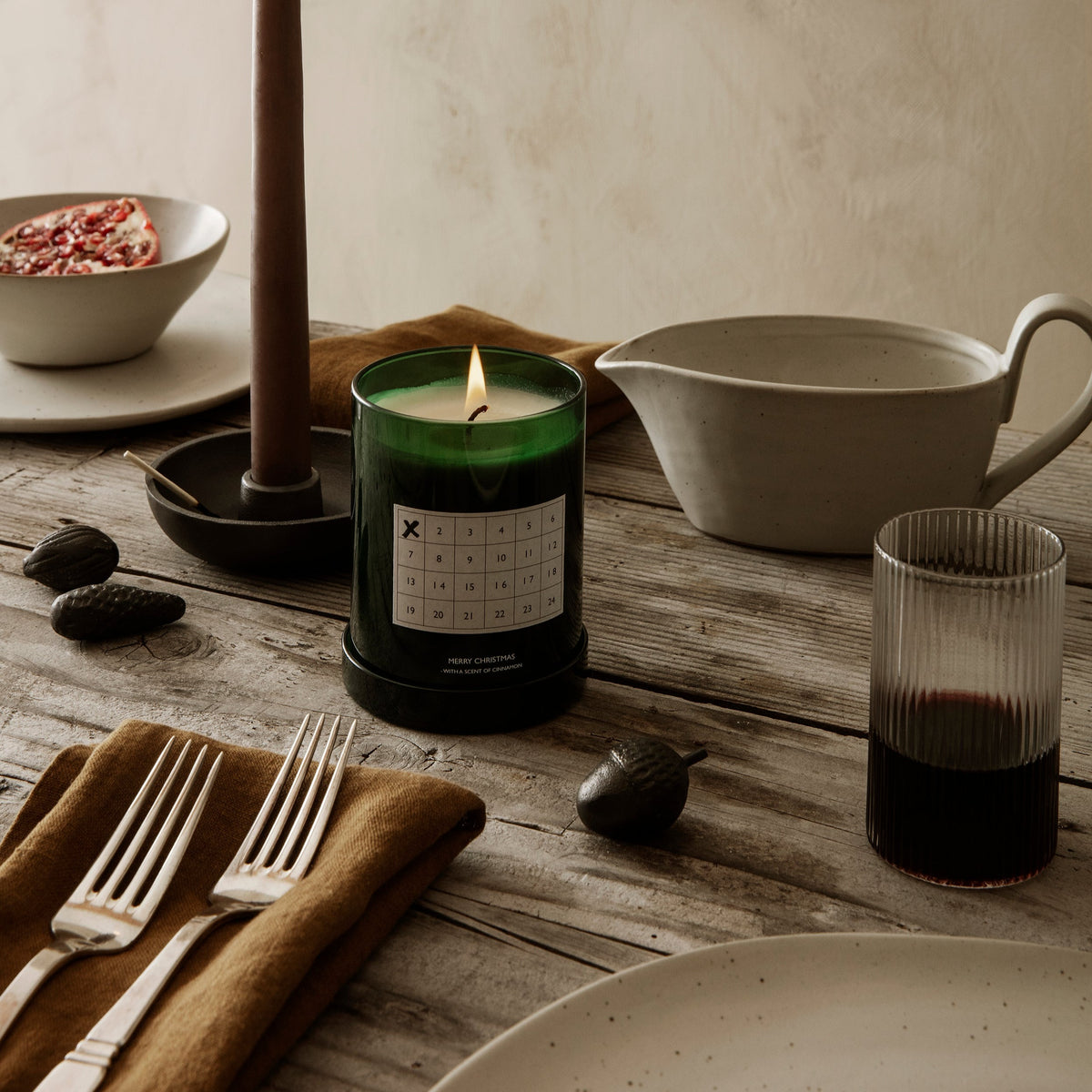 Flow Sauce Boat | Off White Speckle by FERM LIVING (flow-sauce-boat-off-white-speckle)