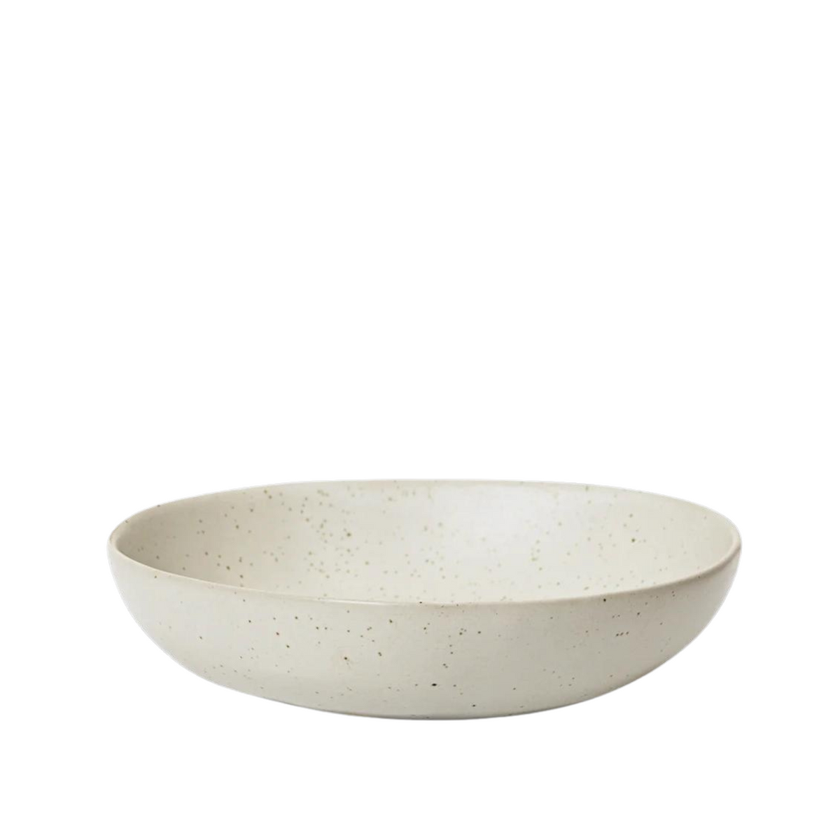 Flow Bowl Large | Off White Speckle by FERM LIVING (flow-bowl-large-off-white-speckle)
