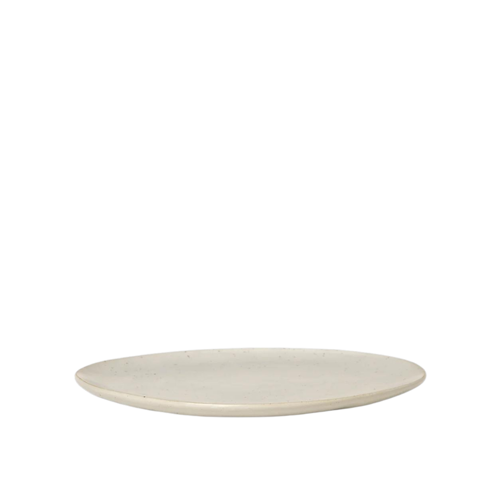 Flow Plate Medium | Off White Speckle by FERM LIVING (flow-plate-medium-off-white-speckle)