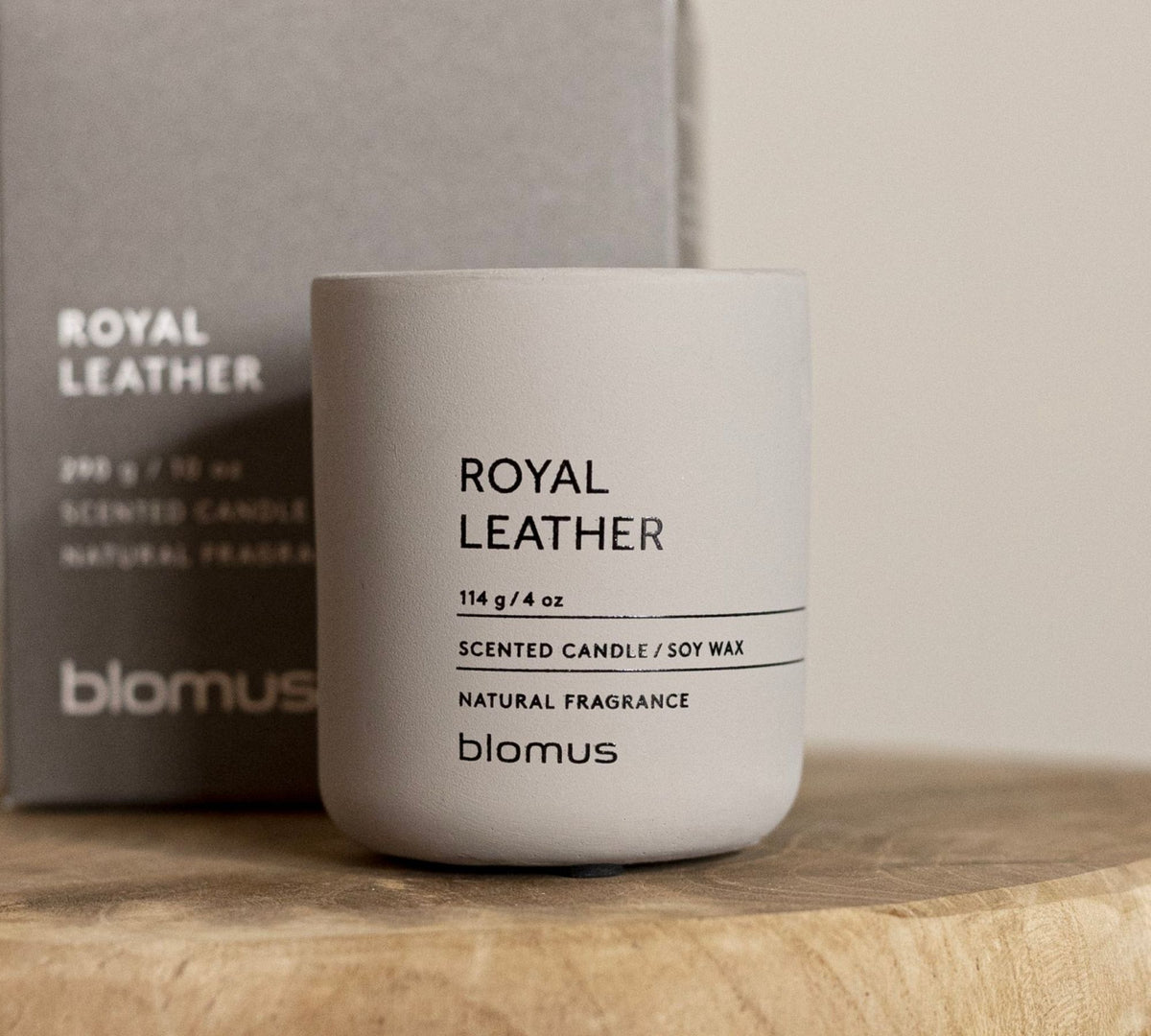 FRAGA Scented Candle L | Royal Leather by BLOMUS (blomus-fraga-scented-candle-royal-leather-large)