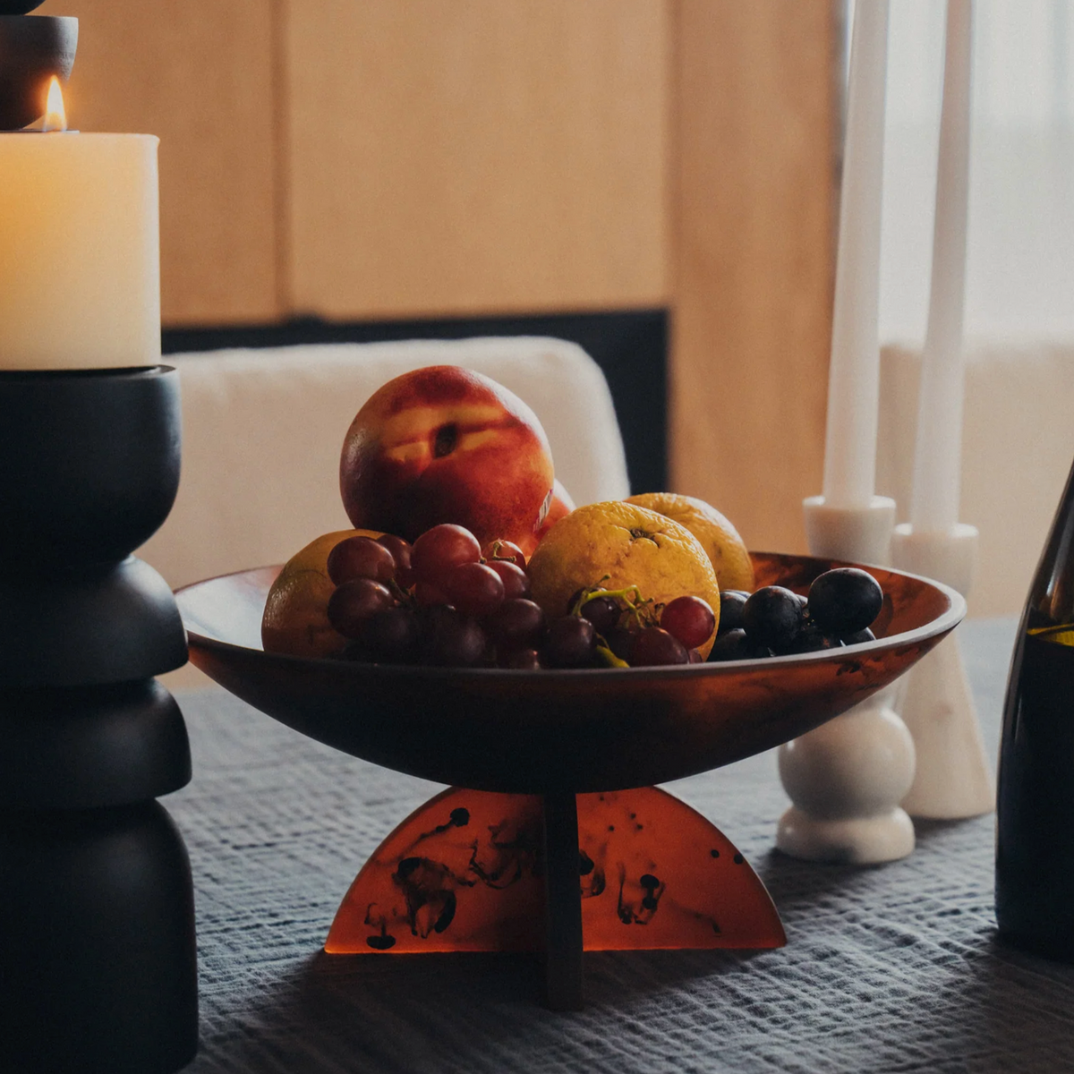 Flow Fruit Bowl | Earth by SAARDÉ (flow-fruit-bowl-earth)