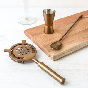 Baar Cocktail Set| Antique Brass