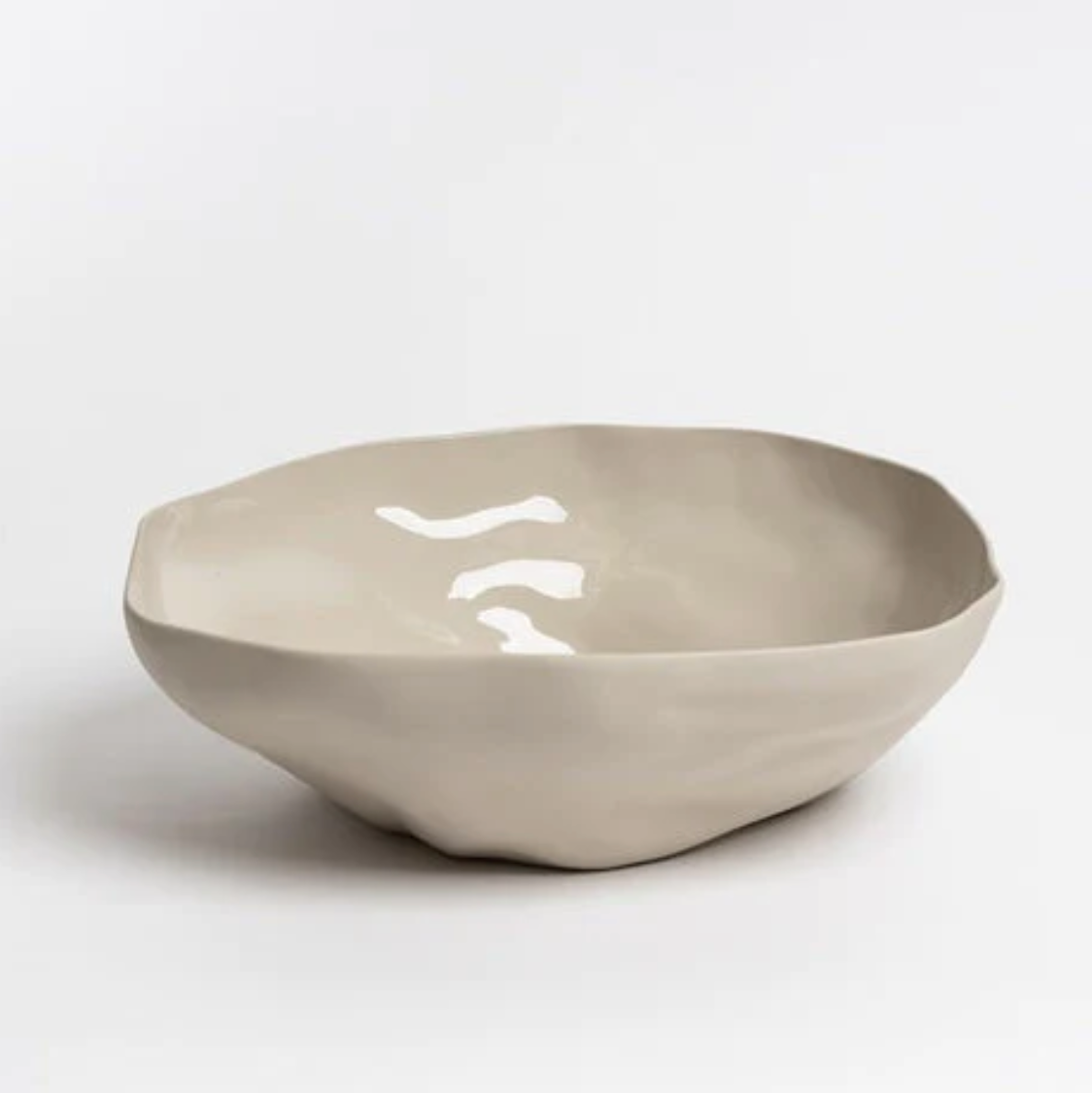 Haan Serving Bowl L | Cashmere