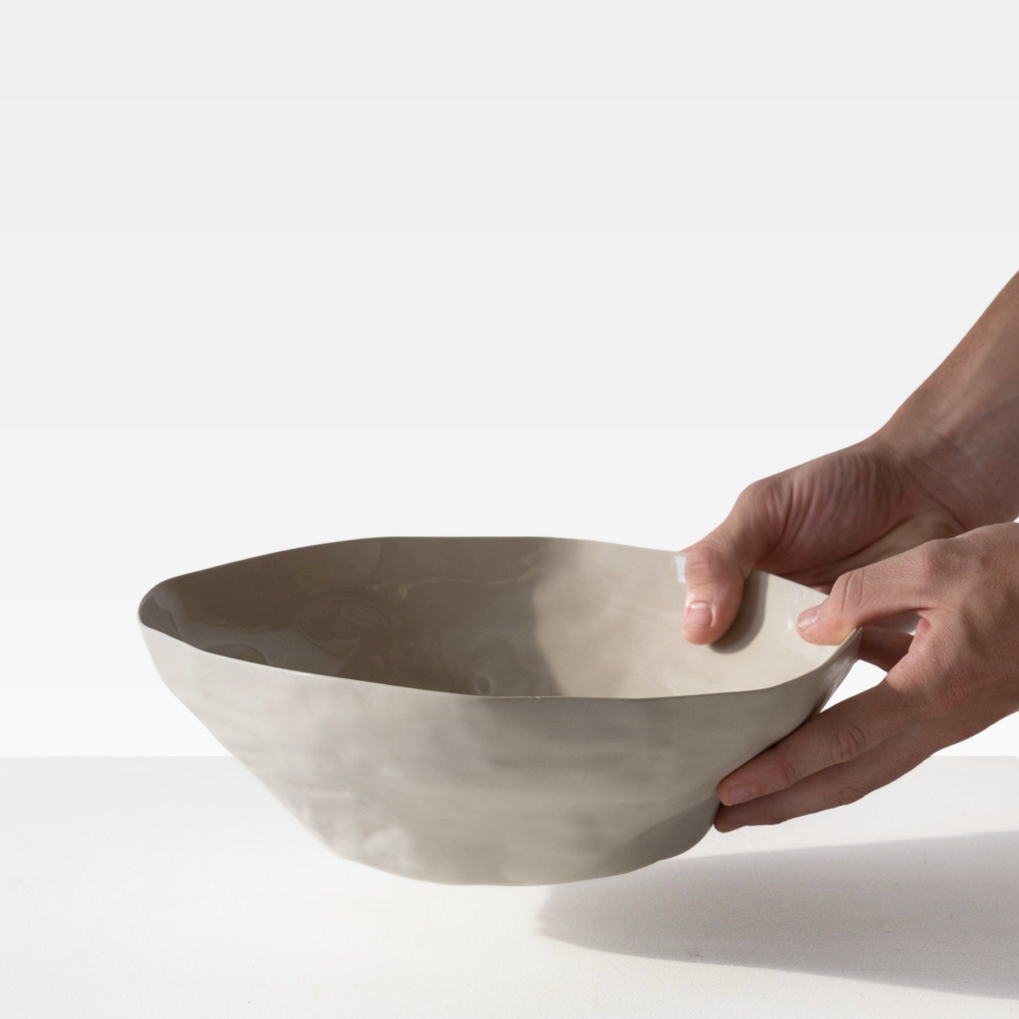 Haan Serving Bowl M | Cashmere